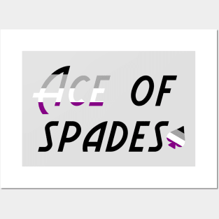 Ace of Spades Spade Asexual Posters and Art